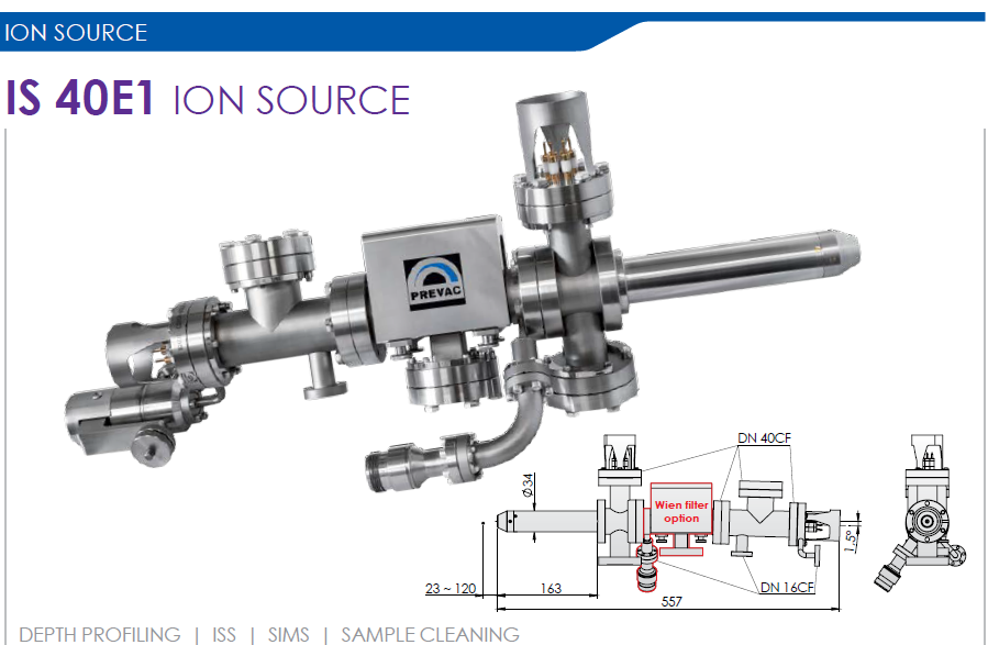 离子枪 （IS40E1）及配套电源